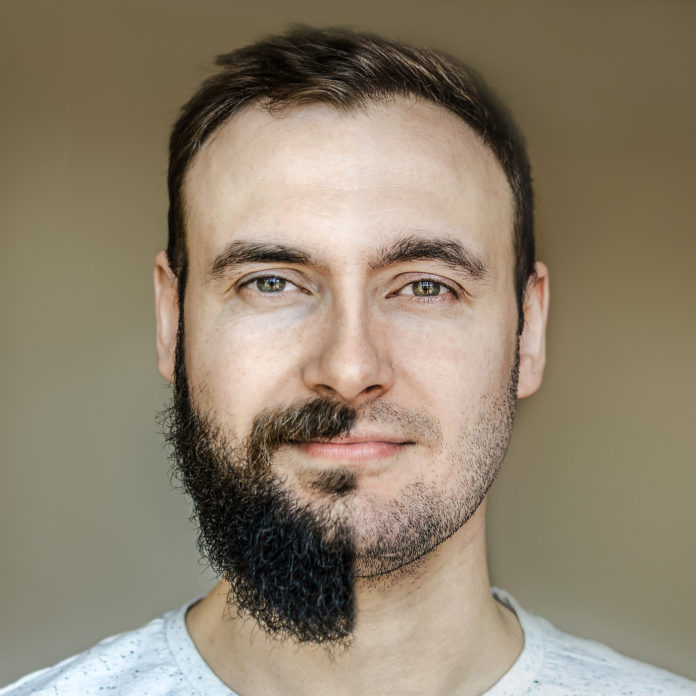 homem com barba